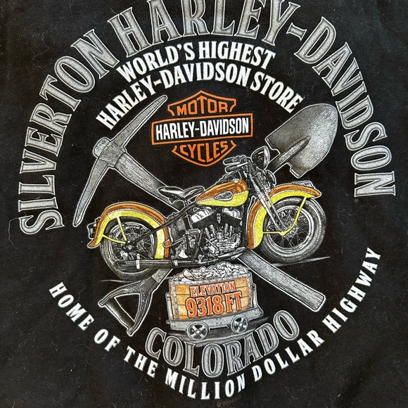 *NWT* Harley-Davidson Silverton Colorado Full Zip Hoodie - Picture 3 of 4